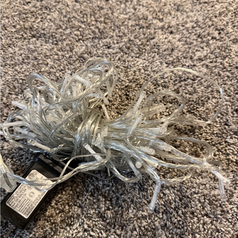 Silver String Lights